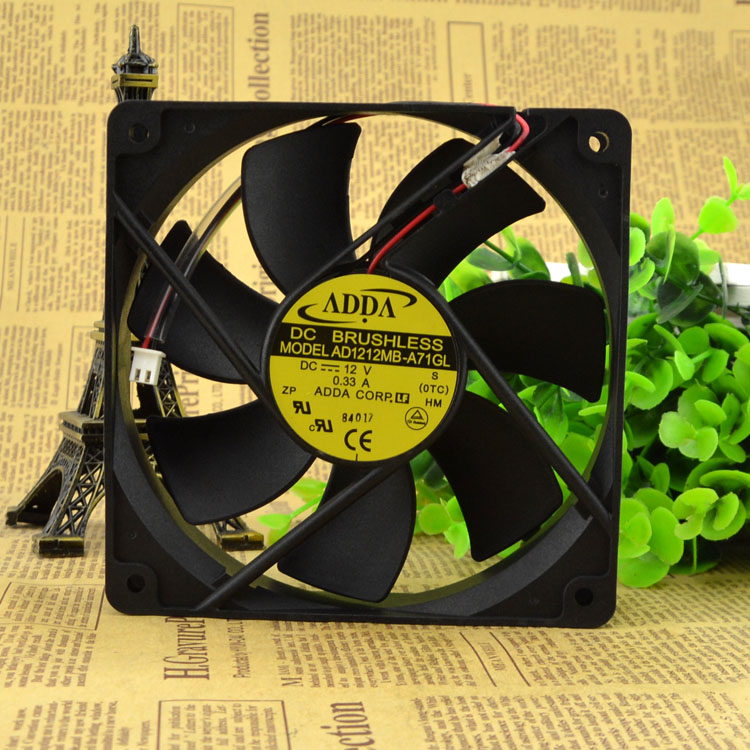 Free Delivery. 1225 12 v 0.33 A AD1212MB - A71GL chassis power supply fan
